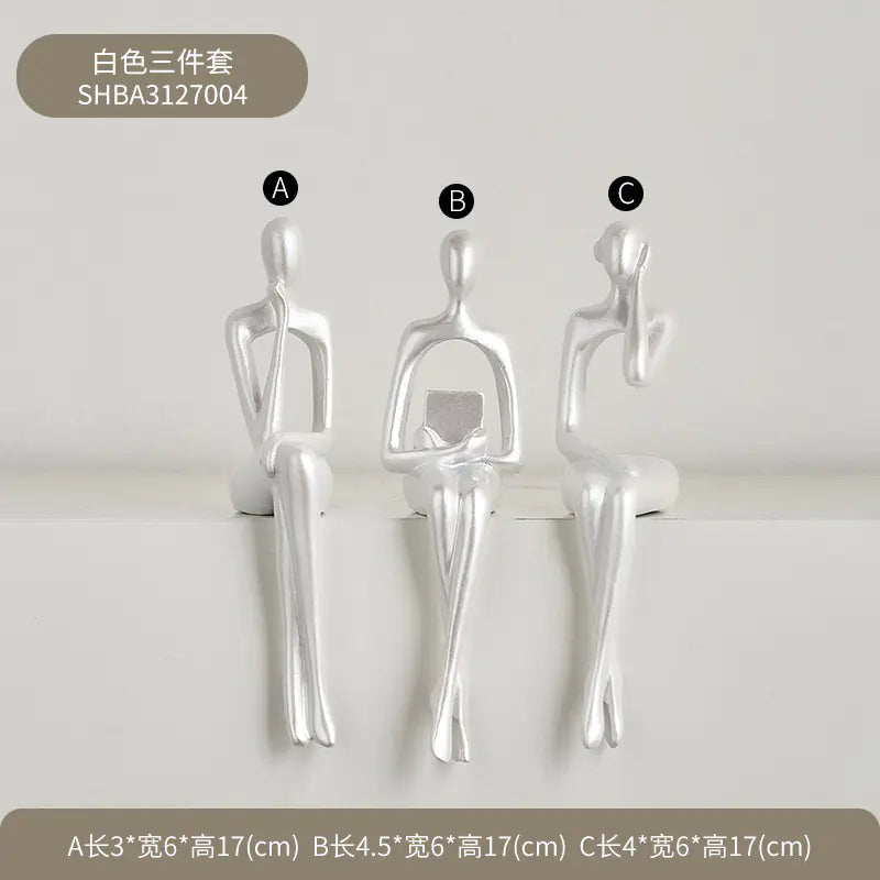 Wow House Original Design Abstract Figurine for Home Decor