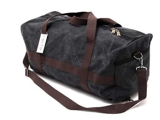 Canvas Travel Bag, Large Capacity Sports Tote for Men